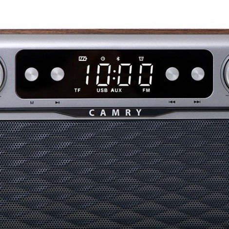 Camry | CR 1183 | Bluetooth Radio | 16 W | AUX in | Wooden - 5